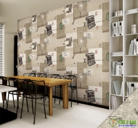 Cách phối màu giấy dán tường phù hợp với nội thất